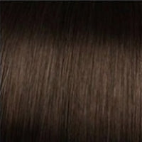 Dark brown hair swatch for Deep Wave Closure, perfect for a seamless, natural protective style with deep, rich color.